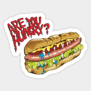 Are you hungry? (sandwich) Sticker